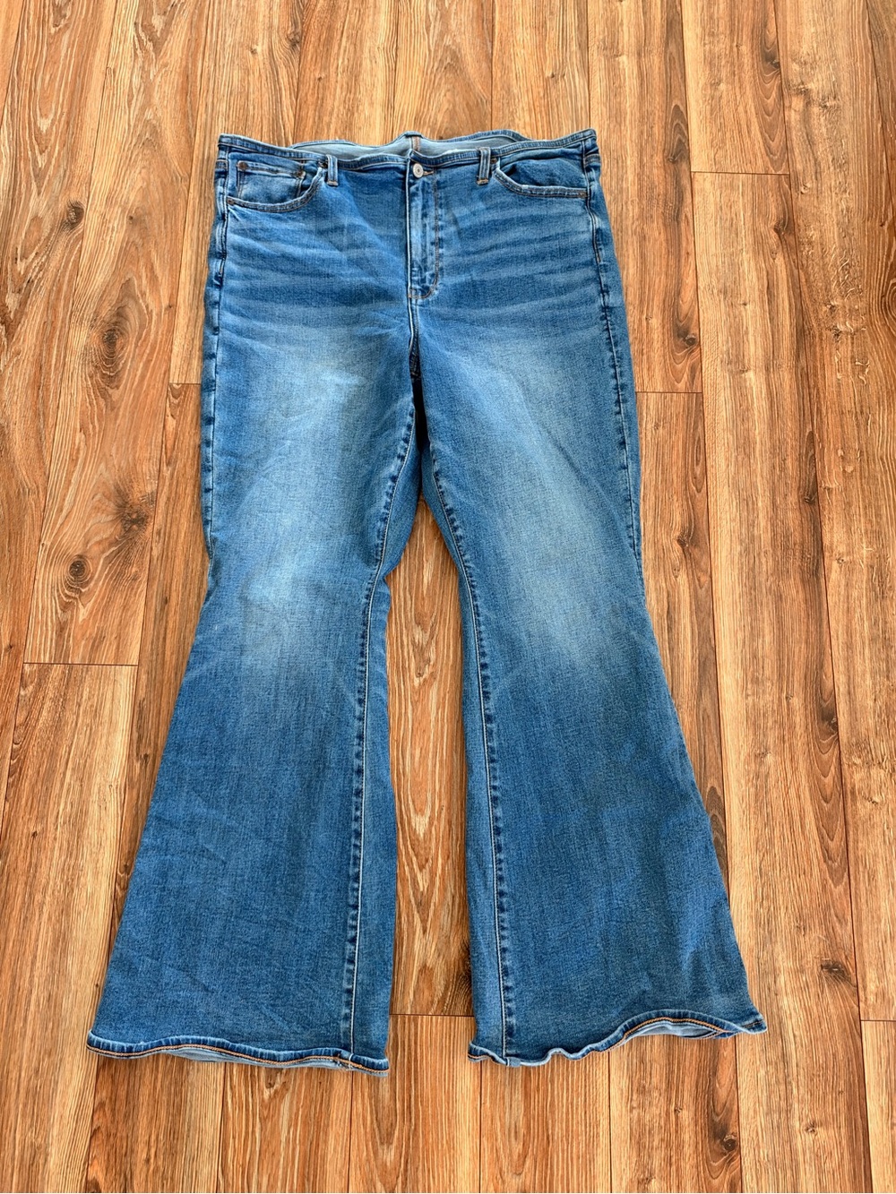 American Eagle Outfitters Blue Flare Jeans